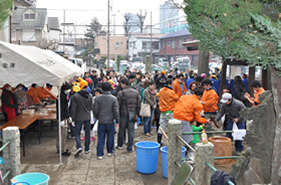 餅つき大会10