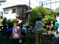 町内の清掃やゴミ拾いの写真